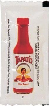 Tapatio Hot Sauce - 200 1/4 oz. Travel Packets by Tapatio