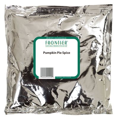 Frontier Co-op Pumpkin Pie Spice, 1-pound Bulk Bag, Nutmeg, Cloves, Ginger &amp; Cinnamon, Enhances Tea, Seasoning, Kosher