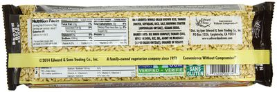 Edward &amp; Son's Tamari Sesame Brown Rice Snaps - Oven Baked, Whole Grain, Gluten Free, Low Sodium, Low Fat, Non-GMO Project Verified, USDA Organic - 3.5 Oz (Pack of 12)