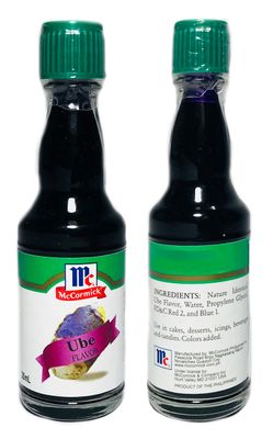 Giron Powdered Ube and McCormick Ube Flavor