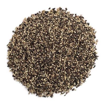 Frontier Co-op Organic Medium Ground Black Pepper, 1-pound Bulk Bag, Full-bodied Flavor and Aroma, Kosher