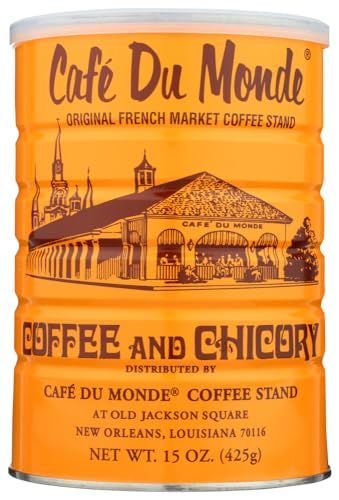 Cafe Du Monde Coffee Chicory, 15 Ounce (Pack of 3)