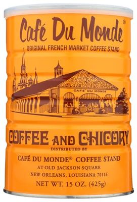 Cafe Du Monde Coffee Chicory, 15 Ounce (Pack of 3)