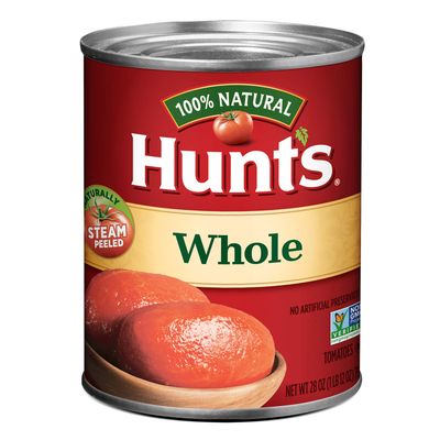 Hunt&#39;s Whole Peeled Plum Tomatoes, Keto Friendly, 28 oz