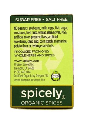 Spicely Organic Cloves Powder 0.40 Ounce ecoBox Certified Gluten Free