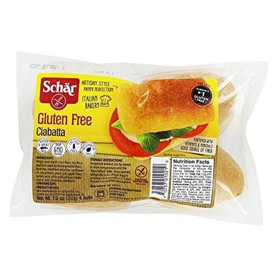 Schar Ciabatta 7 Ounce (Pack of 3)