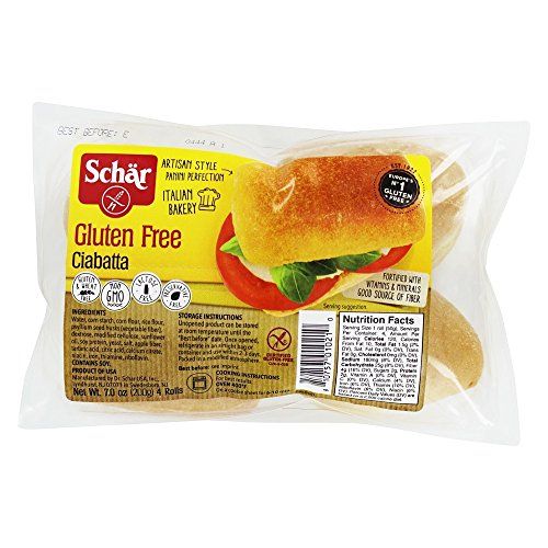 Schar Ciabatta 7 Ounce (Pack of 3)