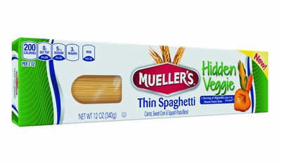 Mueller&#39;s Thin Spaghetti Hidden Veggie 12 Oz (Pack of 6)
