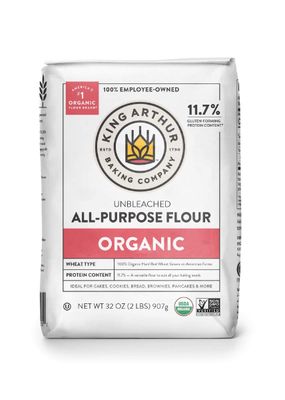 King Arthur Flour Organic Unbleached All Purpose Flour - 2 lbs