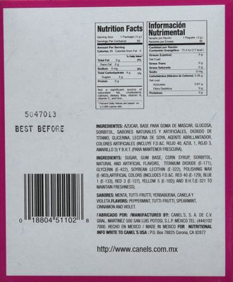 Canels Gum Box Original 60 Count