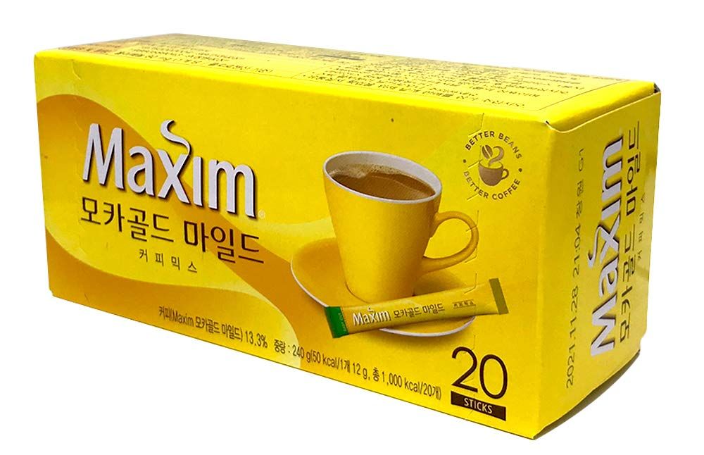 Maxim Mocha Gold coffee mix (20 pieces)