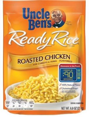 Uncle Bens Ready Rice Roasted Chicken Flavored (6 pouches) 3.3 lbs.