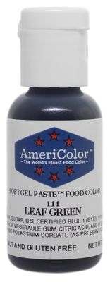 AmeriColor, Leaf Green, 75 Ounce Bottle, Soft Gel Paste Food Color