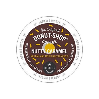 The Original Donut Shop Coffee Nutty Caramel K-Cups , 12-Count (Retail Packaging)