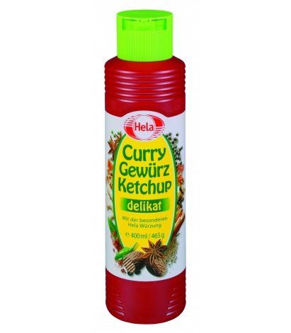 Hela Curry Gewurz Ketchup Delicate 346 Gram (6-Pack)