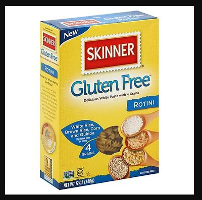 Ronzoni Gluten Free Pasta 12oz Box (Pack of 6) Choose Shape Below (Rotini)