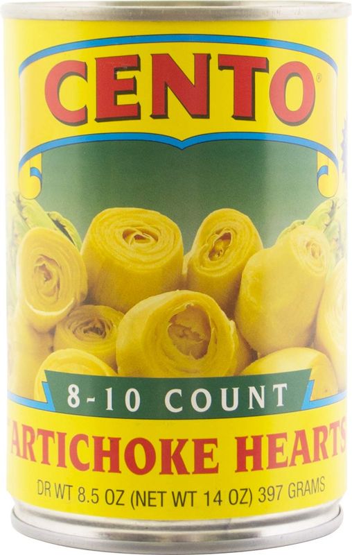 Cento Artichokes In Brine (8 to 10-Count), 14-Ounce Cans (Pack of 12)