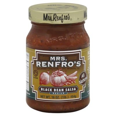 Mrs. Renfro&#39;s Black Bean Salsa, 16 oz (6 Pack)