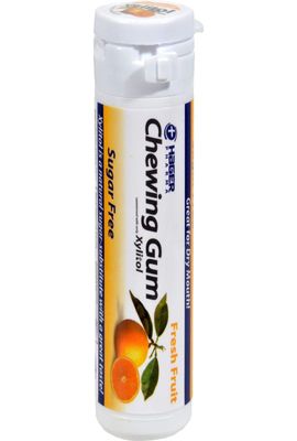 Hager Pharma Xylitol Chewing Gum, Fresh Fruit, 30 Count