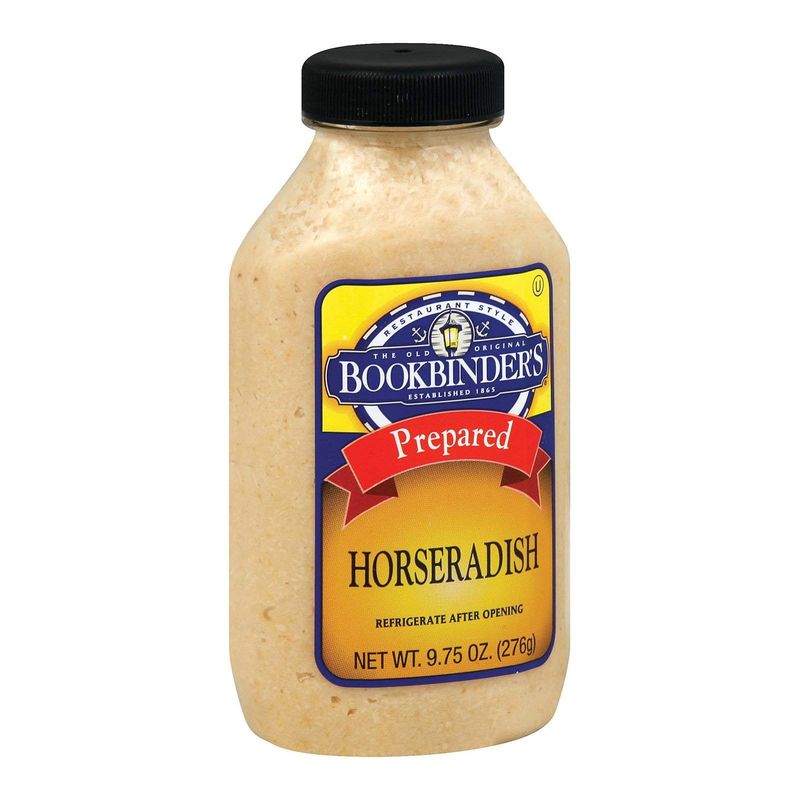 Bookbinder&#39;s Prepared Horseradish 9.75oz Pack of 9