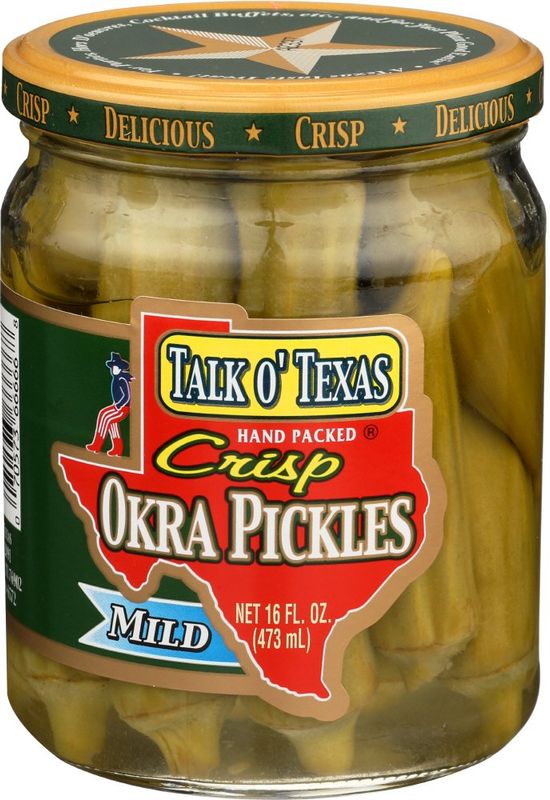 Talk O Texas Okra Pickled Mild