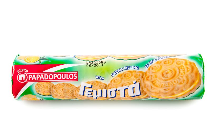 Papadopoulos Lemon Cream Gemista Cookies