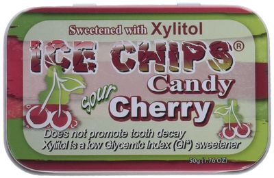 ICE CHIPS CANDY - Sour Cherry 1.76 OZ