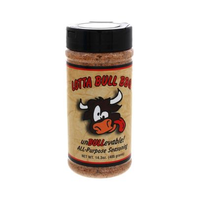 LOTTA BULL BBQ unBULLevable ALL-Purpose Seasoning Competition Blend - Low-Carb, No fat, Only 5 Calories Per Serving