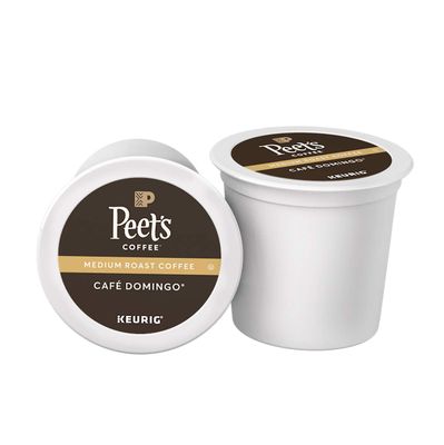 Peet&#39;s Coffee Caf Domingo Medium Roast Coffee K-Cup Coffee Pods 16 Count (Pack of 1)