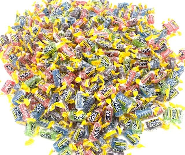 Cheri&#39;s Kitchen Corner Jolly Ranchers of Assorted Variety Individually Wrapped Hard Candy to Celebrate July 4th,Birthdays, Halloween, Party, 3 Pound (Pack of 1)