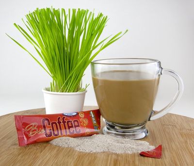 Bio Coffee- First Organic Instant Non-dairy Alkaline Coffee (2 Boxes, 32 total sachets)