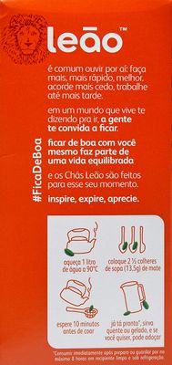 Leao Mate Tea Natural Whole Grain Tea - Roasted Tea - 8.82 Oz (PACK OF 1) | Natural Matte Tea In Bulk - Toasted Mate Tea - 250g - 8.82 Oz (PACK OF 1) | Cha Matte Natural A Granel