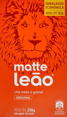 Leao Mate Tea Natural Whole Grain Tea - Roasted Tea - 8.82 Oz (PACK OF 1) | Natural Matte Tea In Bulk - Toasted Mate Tea - 250g - 8.82 Oz (PACK OF 1) | Cha Matte Natural A Granel