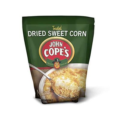 AmishTastes PA Dutch John Cope&#39;s Toasted, Dried Sweet Corn, 3.75 Oz. (Pack of 6)