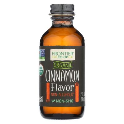 Frontier Cinnamon Flavor Certified Organic, 2 Oz