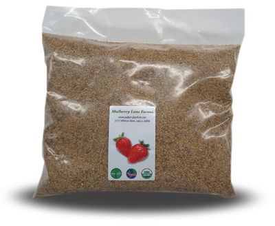 Golden Flax Seed (Flaxseed) 5 Pounds Whole Raw USDA Certified Organic, Non-GMO, Bulk, Product of USA, Mulberry Lane Farms