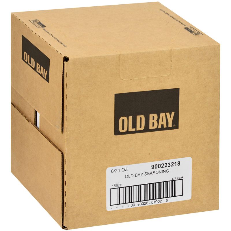 OLD BAY Seasoning, 24 oz (Pack of 6) - Six 24 Ounce Containers of OLD BAY All-Purpose Seasoning with Unique Blend of 18 Spices and Herbs for Crabs, Shrimp, Poultry, Fries, and More