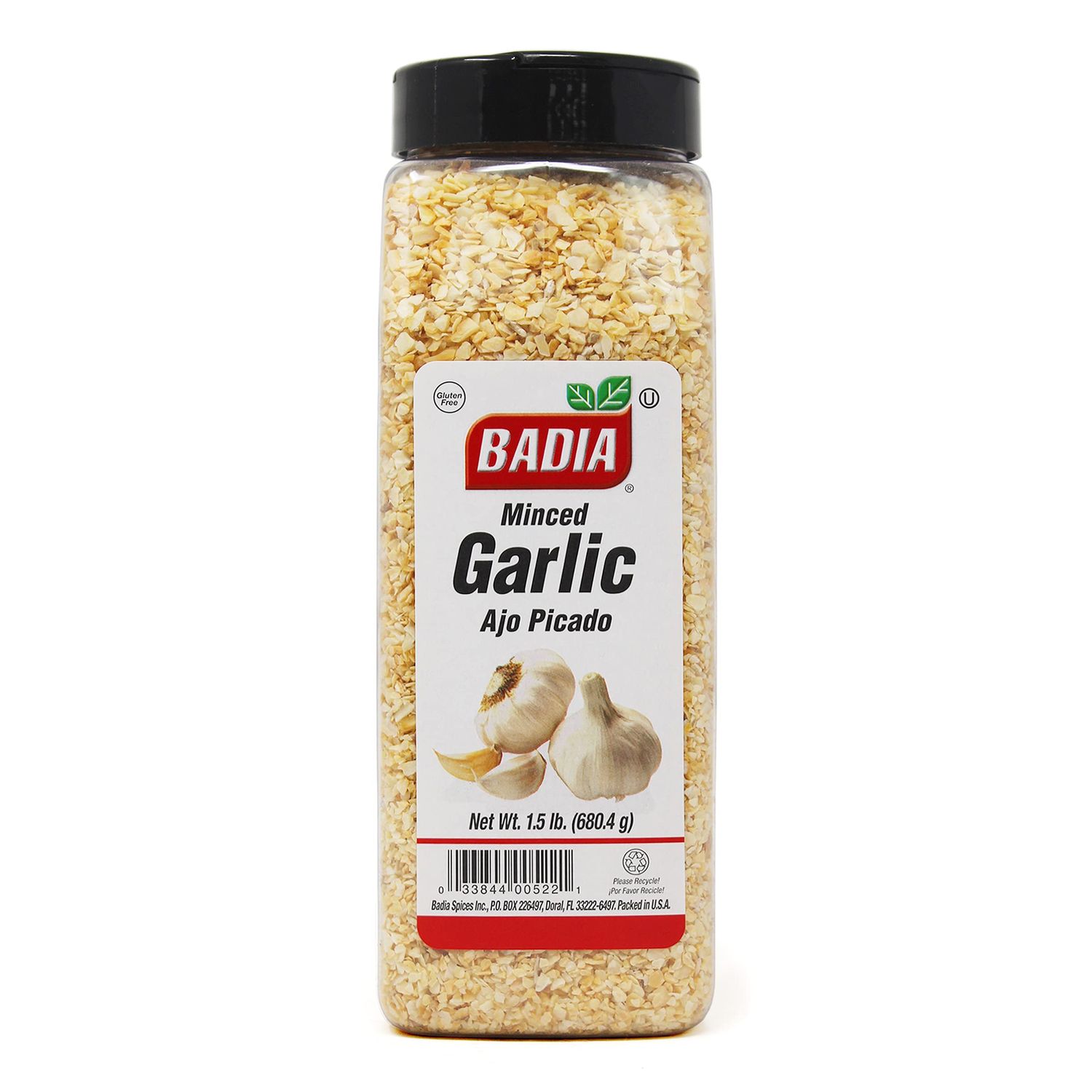 Badia Garlic Minced, 1.5 Pound