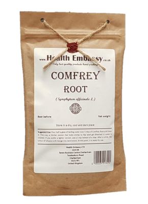 Health Embassy Comfrey Root | Symphytum Officinale L | 100% Natural (100g)