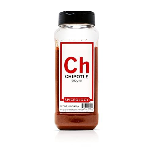 Spiceology - Chipotle Powder - Dried Chipotle Chili Powder - Chili Peppers - Spices and Seasonings - 16 oz