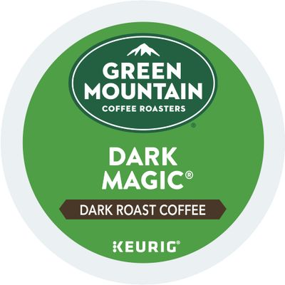 Green Mountain Coffee Roasters Dark Magic, Single-Serve Keurig K-Cup Pods, Dark Roast Coffee, 24 Count