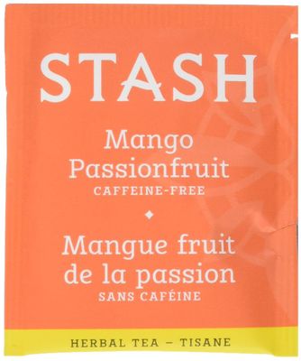 Stash Tea Mango Passionfruit Herbal Tea, Box of 100 Tea Bags