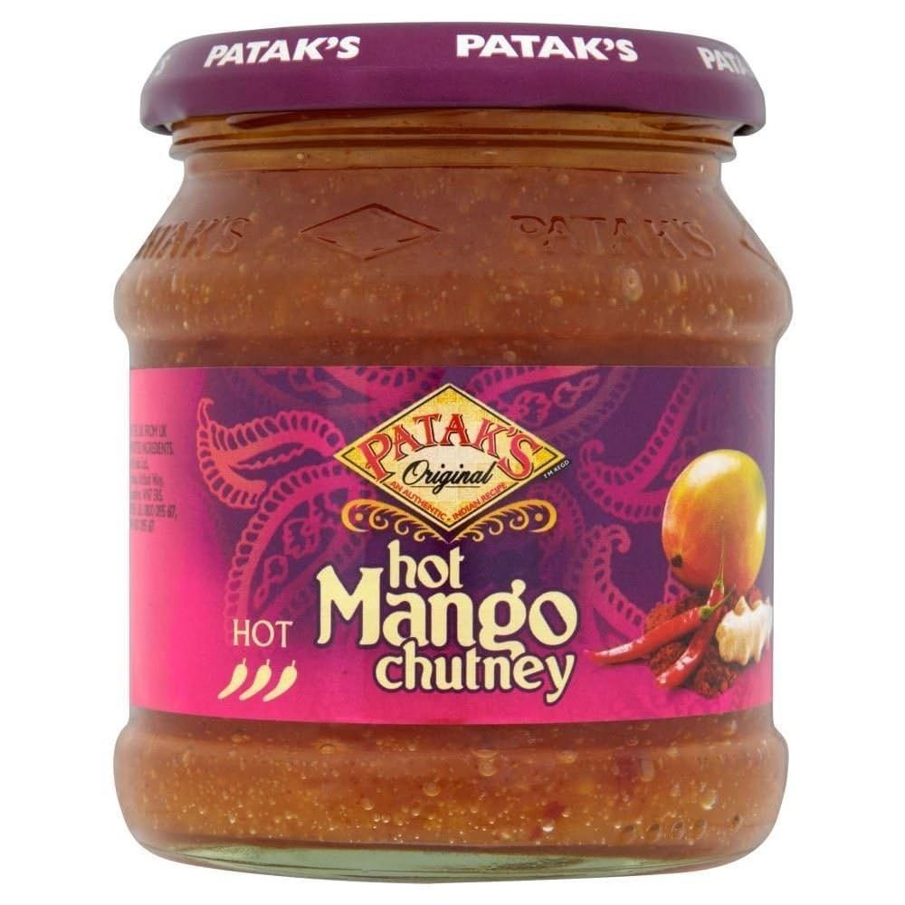 Patak&#39;s Hot Mango Chutney (340g) - Pack of 2