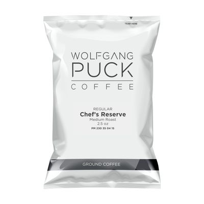 Wolfgang Puck Coffee, Chef&#39;s Reserve, 2.5 Ounce Portion Packs, 18 Count