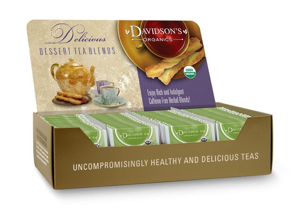 Davidson&#39;s Organics, Vanilla Cream Spice, 100-count Individually Wrapped Tea Bags