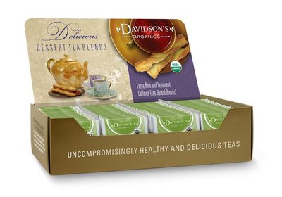 Davidson&#39;s Organics, Vanilla Cream Spice, 100-count Individually Wrapped Tea Bags