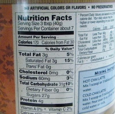 Trader Joe's Spicy Chai Latte, 10 ounces (Pack of 6)