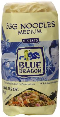 Blue Dragon Medium Egg Noodle Nests, 10.58 Ounce (Pack of 8)