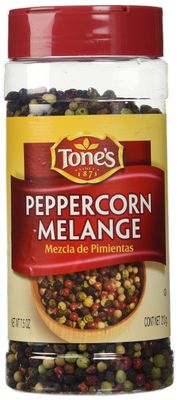 Tone&#39;s Peppercorn Melange, 7.50 Ounce