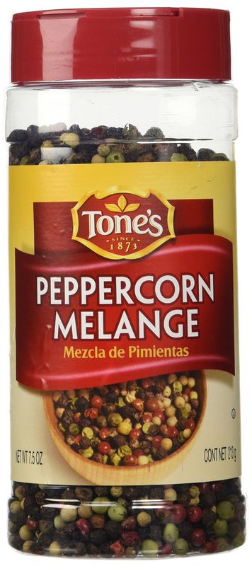 Tone&#39;s Peppercorn Melange, 7.50 Ounce